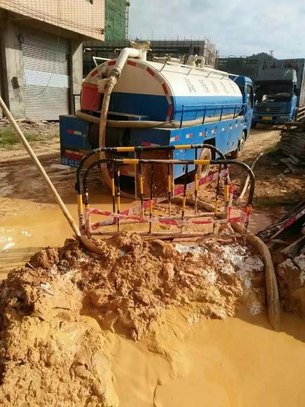 公坡镇工地淤泥清淤