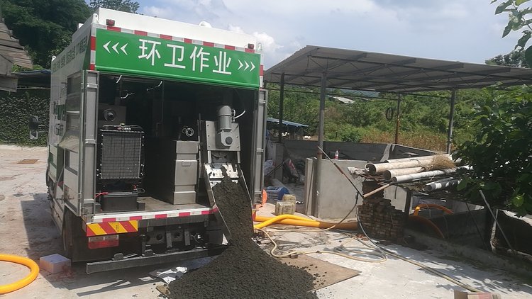 公坡镇污泥干湿分离技术