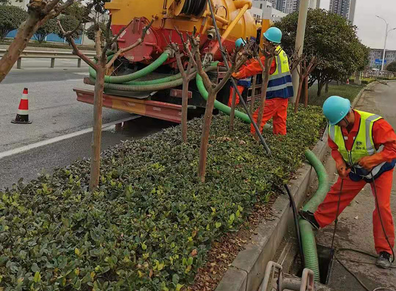 公坡镇市政管道清淤